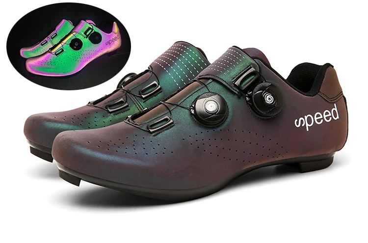 2023 New Men Cycling Shoes Lightweight And Breathable Road Lock Cycling Racing Shoes SPD Speed Cycling Sports Shoes Size 38-47