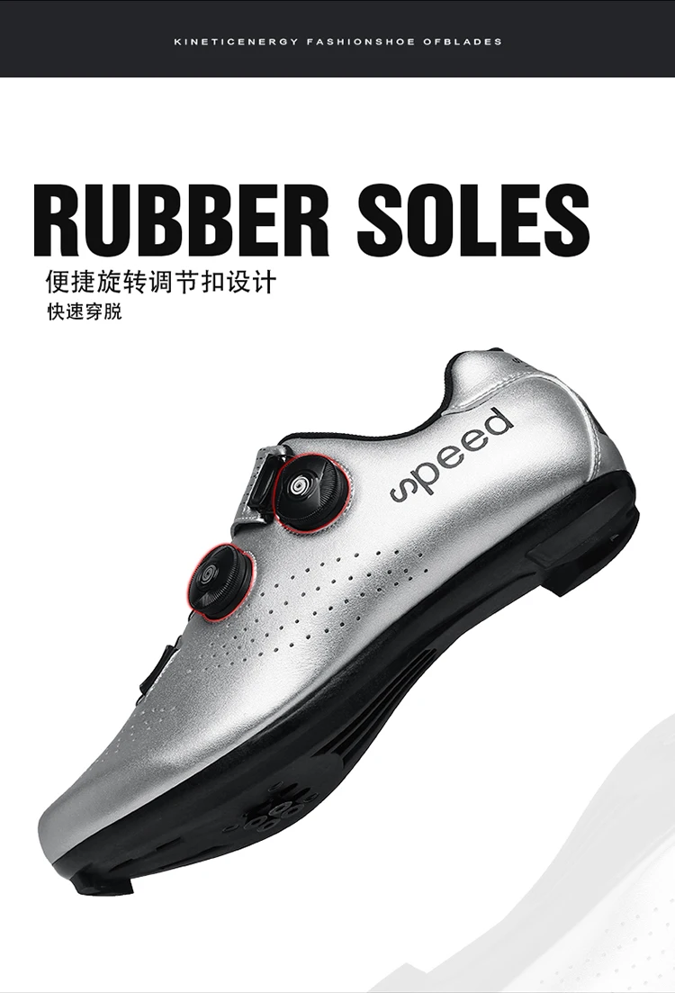 2023 New Men Cycling Shoes Lightweight And Breathable Road Lock Cycling Racing Shoes SPD Speed Cycling Sports Shoes Size 38-47