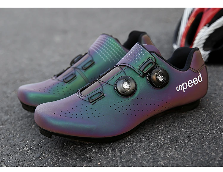 2023 New Men Cycling Shoes Lightweight And Breathable Road Lock Cycling Racing Shoes SPD Speed Cycling Sports Shoes Size 38-47