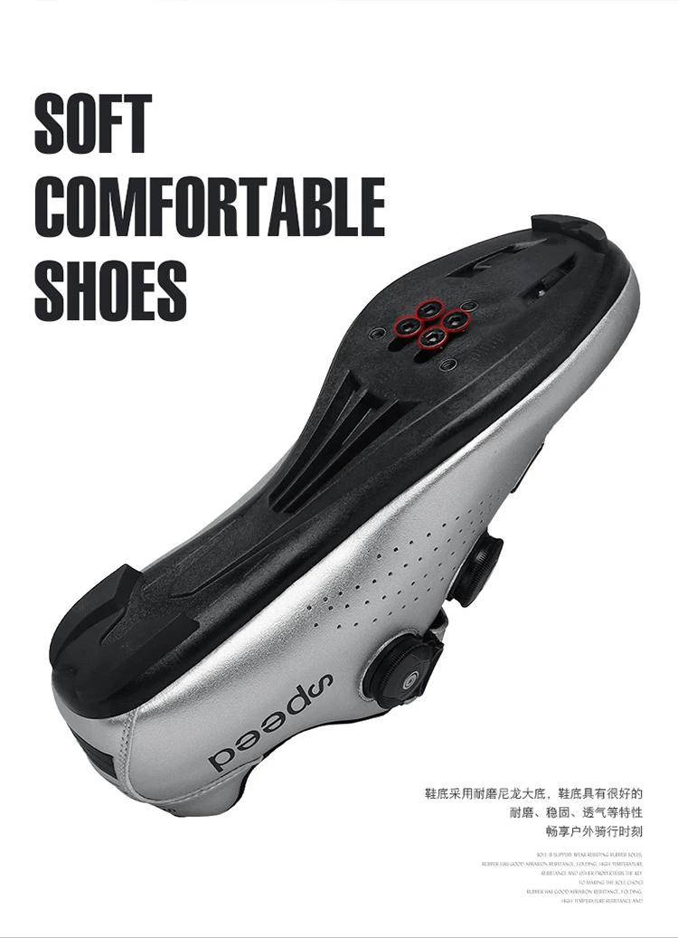 2023 New Men Cycling Shoes Lightweight And Breathable Road Lock Cycling Racing Shoes SPD Speed Cycling Sports Shoes Size 38-47