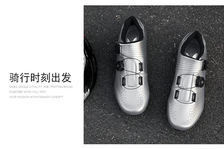 2023 New Men Cycling Shoes Lightweight And Breathable Road Lock Cycling Racing Shoes SPD Speed Cycling Sports Shoes Size 38-47
