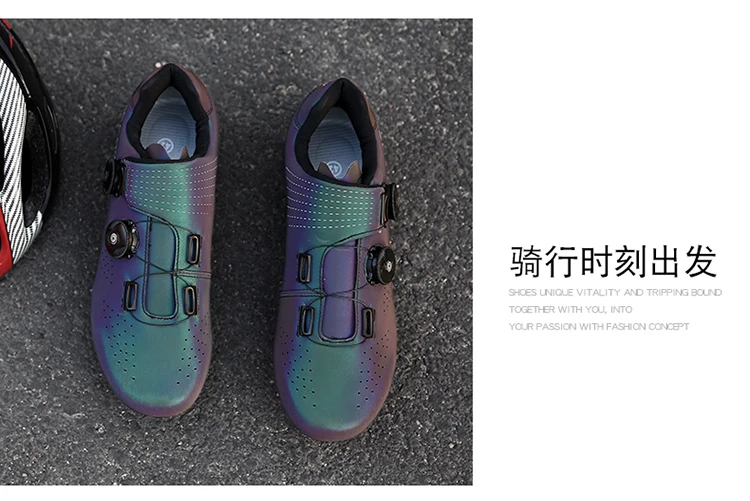 2023 New Men Cycling Shoes Lightweight And Breathable Road Lock Cycling Racing Shoes SPD Speed Cycling Sports Shoes Size 38-47
