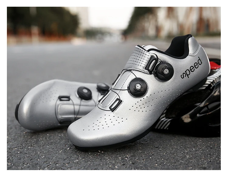 2023 New Men Cycling Shoes Lightweight And Breathable Road Lock Cycling Racing Shoes SPD Speed Cycling Sports Shoes Size 38-47