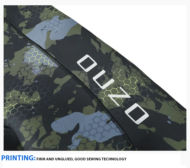 3mm Men Spearfishing Wetsuit Camouflage Neoprene One-piece Diving Suit For Scuba Free Diving Jumpsuit Cold Water Swimsuit