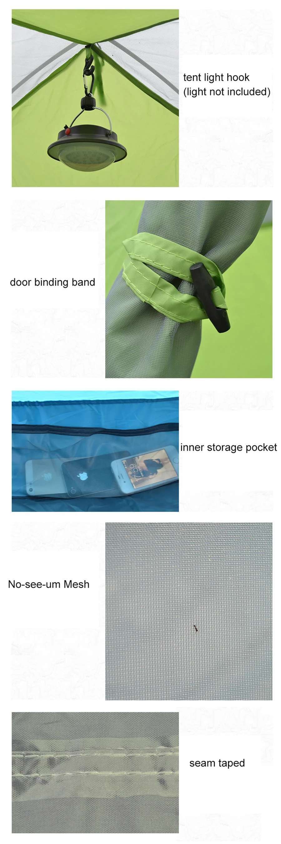 Desert Fox Family Camping Tent 3 Person Outdoor Automatic Tents Instant Set-up Pop-up 2/3 Ways Use Tent for Beach Hiking Travel