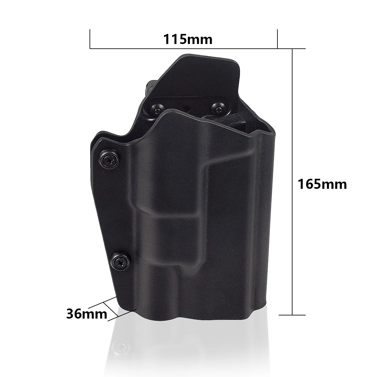 G17 G19 Kydex Holster Waist OWB Quick Release Pistol Light Holsters Mounted Surefire X300U X300 X300V For Glock 17 19