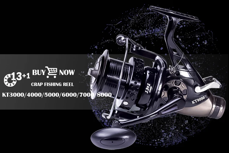 New Carp Fishing Reel Spinning Strong Double Drag 13-23kg Molinete Carretilha De Pesca Olta Makaralar Sea Reels Accessories Mar