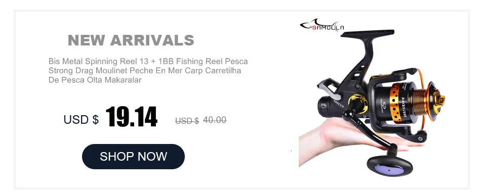 New Carp Fishing Reel Spinning Strong Double Drag 13-23kg Molinete Carretilha De Pesca Olta Makaralar Sea Reels Accessories Mar