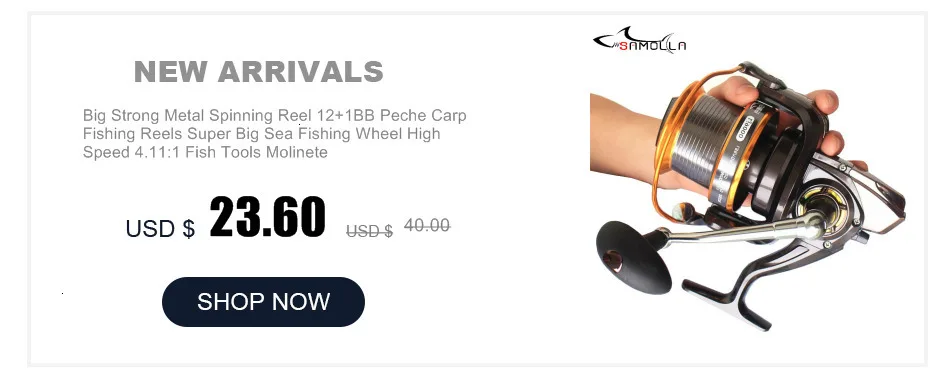 New Carp Fishing Reel Spinning Strong Double Drag 13-23kg Molinete Carretilha De Pesca Olta Makaralar Sea Reels Accessories Mar