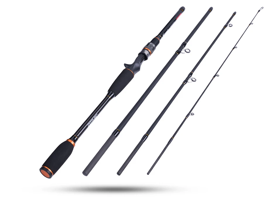 Japan FUJI Guide Ring Fishing Rods 2.1m-3.6m Portable Carbon  Spinning Casting Fishing Travel Rod M MH ML FAST Rod With Tube Bag