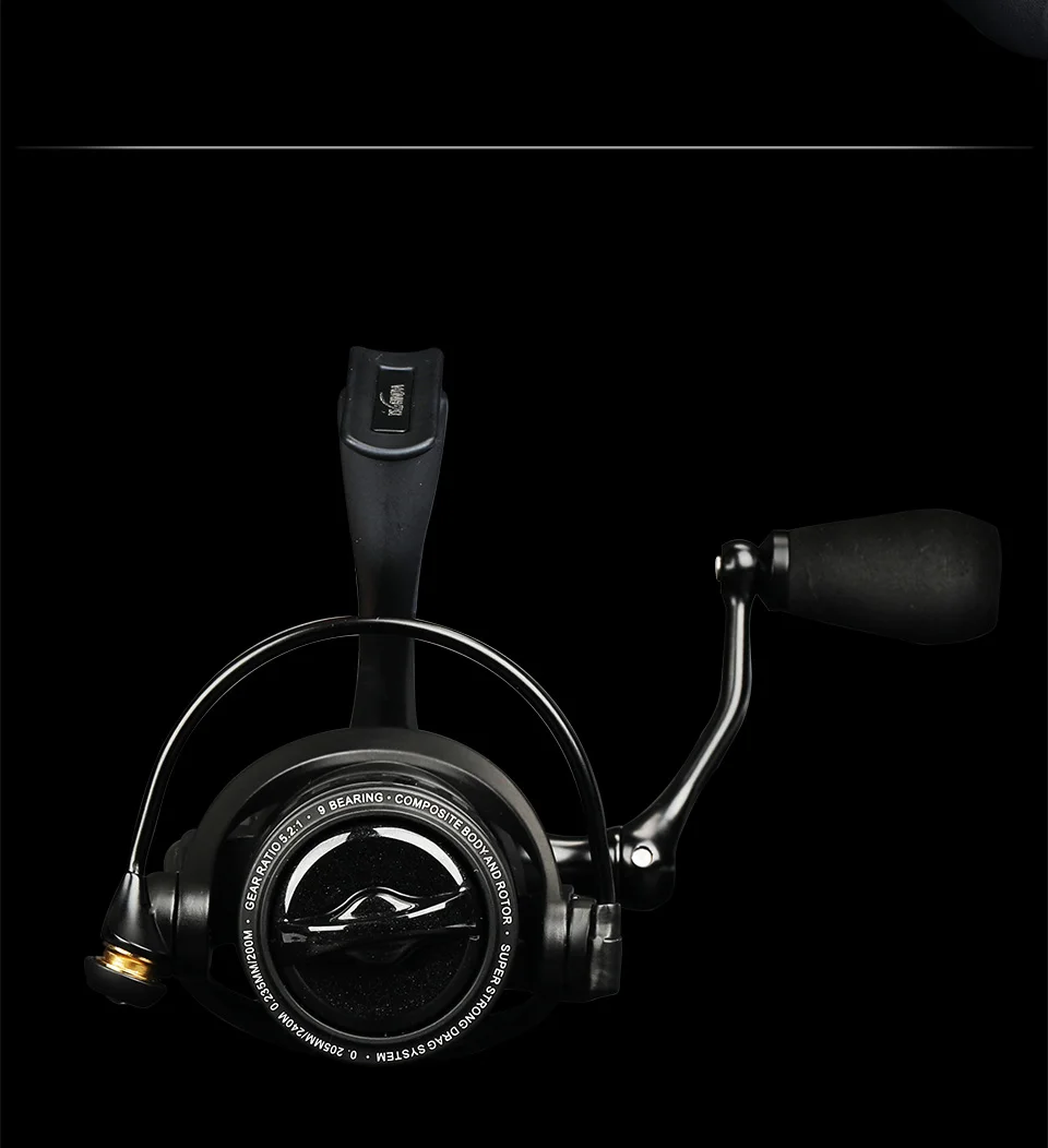 TSURINOYA Long Casting Spinning Fishing Reel NA 2000 3000 4000 5000 12kg Max Drag 5.2:1 Pike Bass Carp Reel Tackle