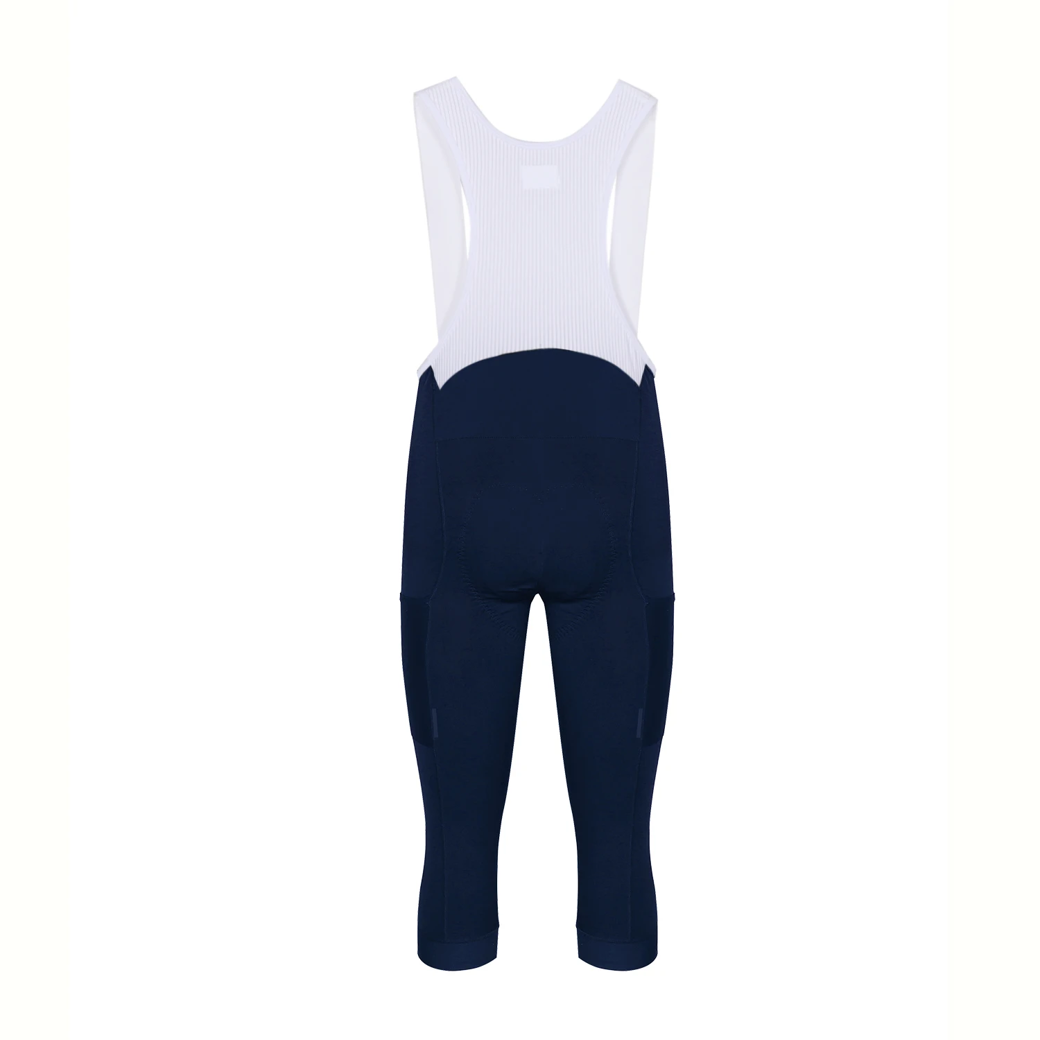 SPEXCEL2021 NEW Cargo 3/4 Bib Pants Thermal Fleece Bib Shorts With Side Pocket With High Density Pad Cycling Bottom Navy