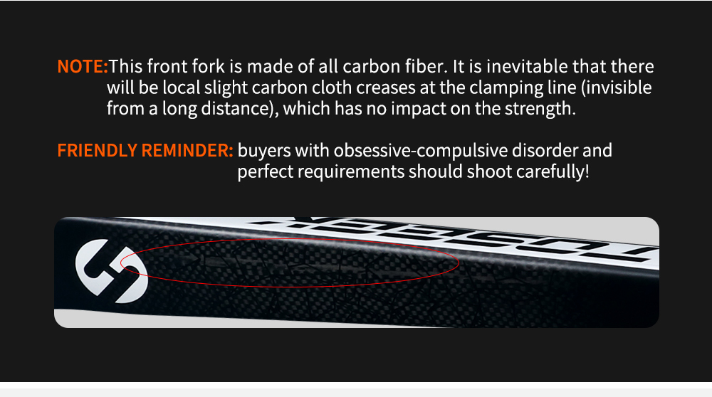 TOSEEK TFK-SL Carbon Fork 26ER/27.5ER/29ER Straight Tube Mtb Bicycle Front Fork Garfo Carbono 700c Mtb Fork 29