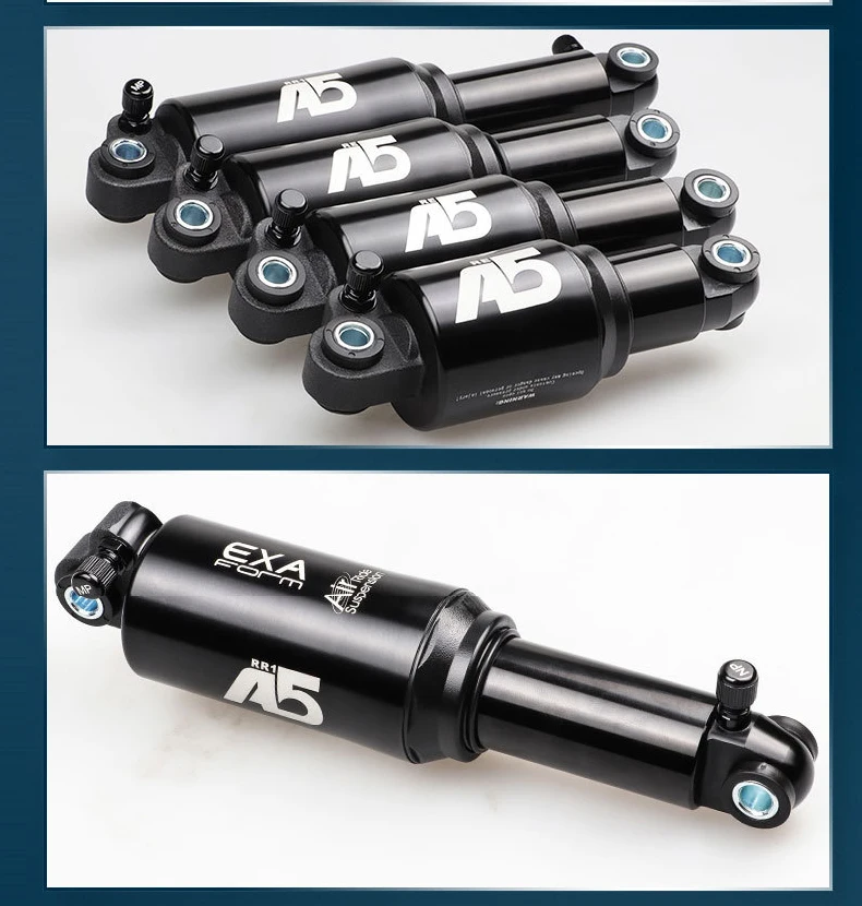 Kind Shock KS A5 RR1/RE Solo Dual Bike Air Rear Shock Absorber Suspension 125 150 165 190mm for MTB Bicycle EXA Form