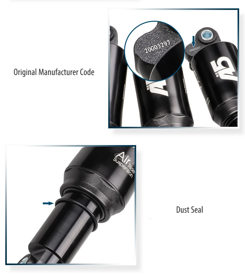 Kind Shock KS A5 RR1/RE Solo Dual Bike Air Rear Shock Absorber Suspension 125 150 165 190mm for MTB Bicycle EXA Form