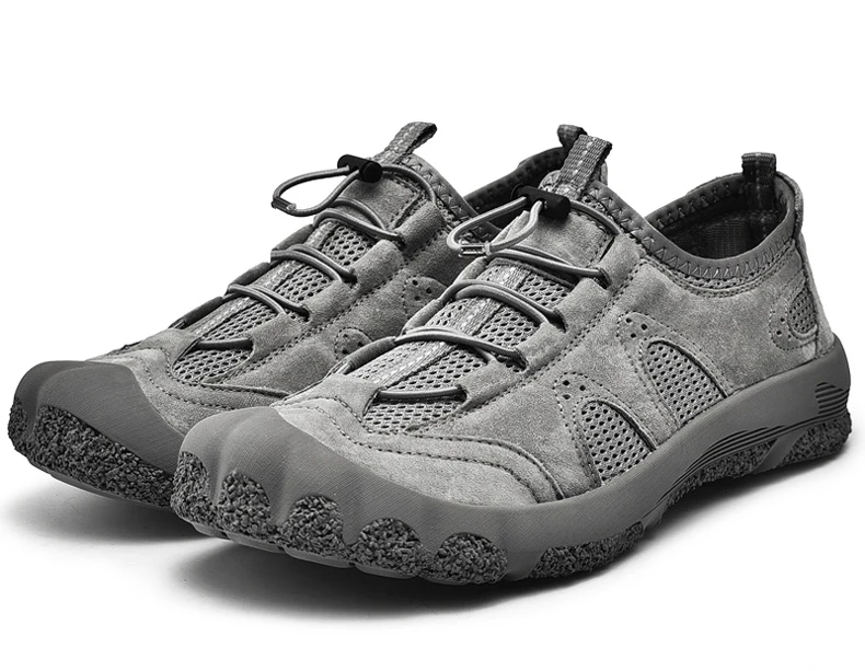 Summer Men Outdoor Shoes For Hiking Tourism Trekking Walking Sneakers Climbing Mountain Trail High Quality