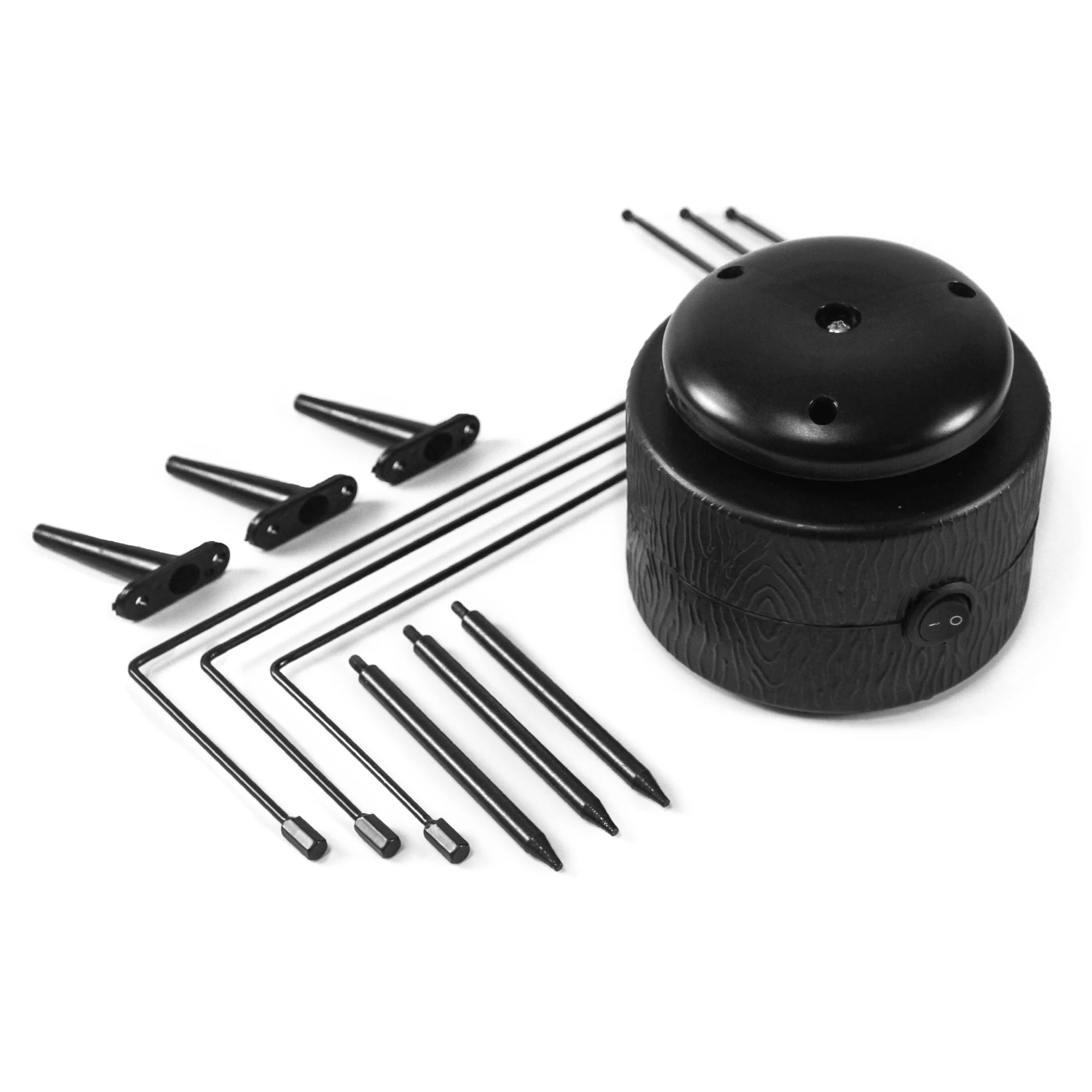 1PC Electric Flying Decoy Bird Pigeon/Dove Triple Arm Machine Rotary W/ Stakes Hunting Shooting Equipment Accessories