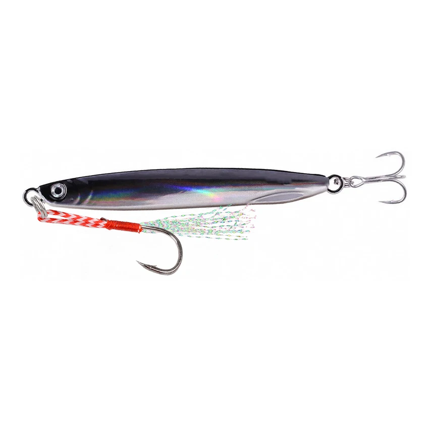 24pcs Metal Jig 40g30g20g Shore Casting Jigging Lure Shore Casting Spoon Saltwater Jack Fishing lures Set Bit Artificial Bait
