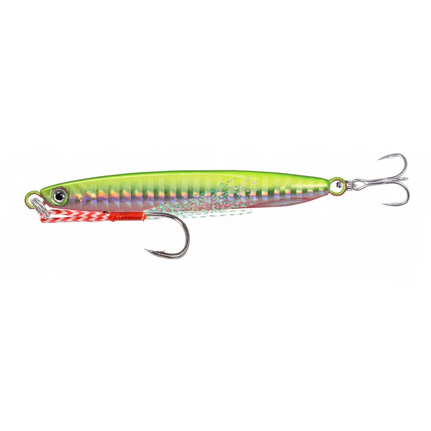 24pcs Metal Jig 40g30g20g Shore Casting Jigging Lure Shore Casting Spoon Saltwater Jack Fishing lures Set Bit Artificial Bait