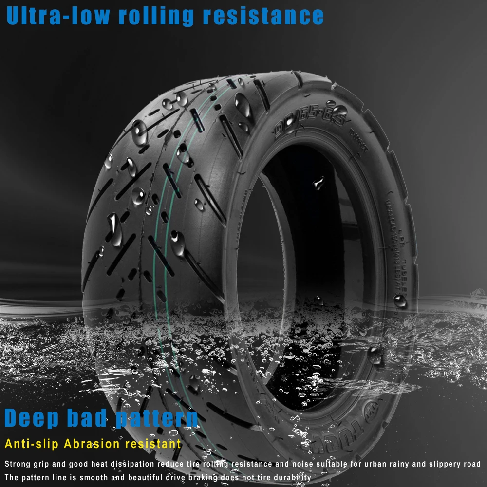 11inch Jelly Gum Self Repairing Tire 90/65-6.5 Vacuum Tire for Dualtron Thunder Electric Scooter Tubeless Road Tyre