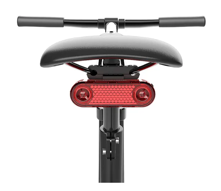 GACIRON 200LM Bicycle Rear Cargo Rack Light Bike Smart Intelligent Brake Tail Light LED Warning Taillight 1200mAh Rechargeable