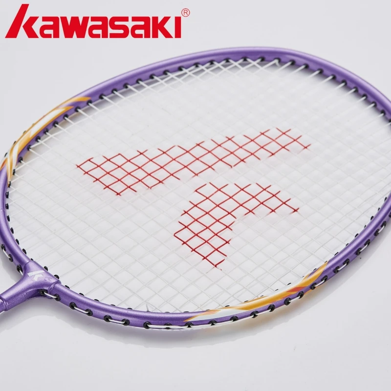 Kawasaki Badminton Racket 1U Aluminum Alloy Frame Badminton Racquette Racquet With String For Outdoor Entertainment UP-0182