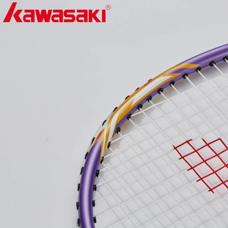 Kawasaki Badminton Racket 1U Aluminum Alloy Frame Badminton Racquette Racquet With String For Outdoor Entertainment UP-0182