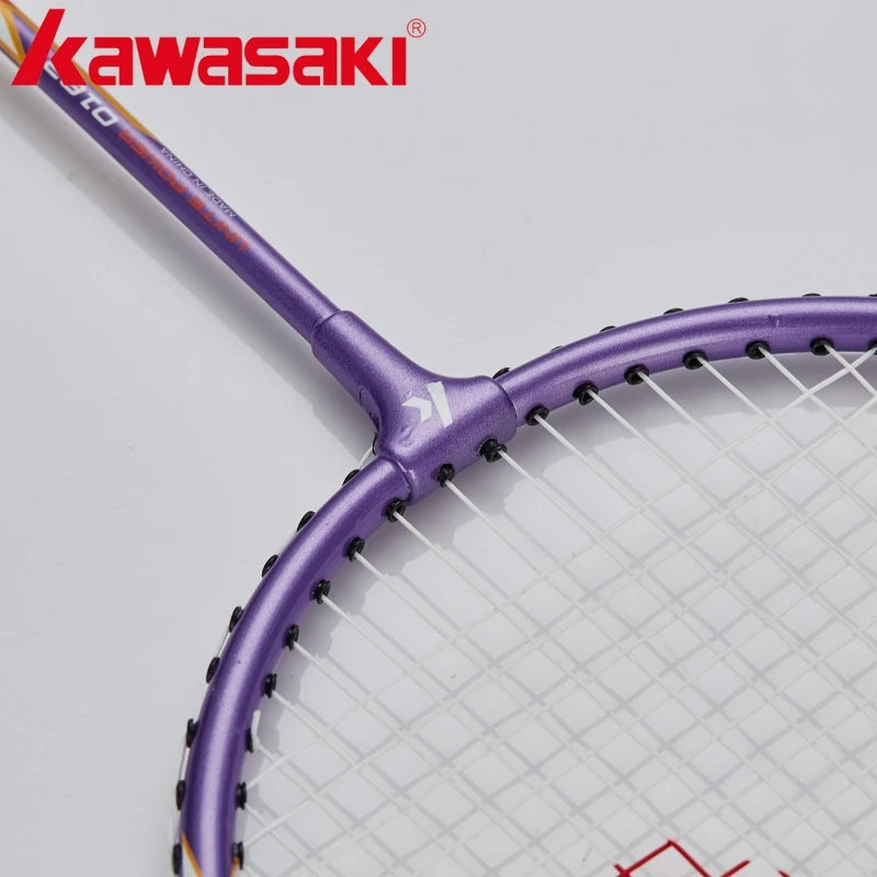 Kawasaki Badminton Racket 1U Aluminum Alloy Frame Badminton Racquette Racquet With String For Outdoor Entertainment UP-0182
