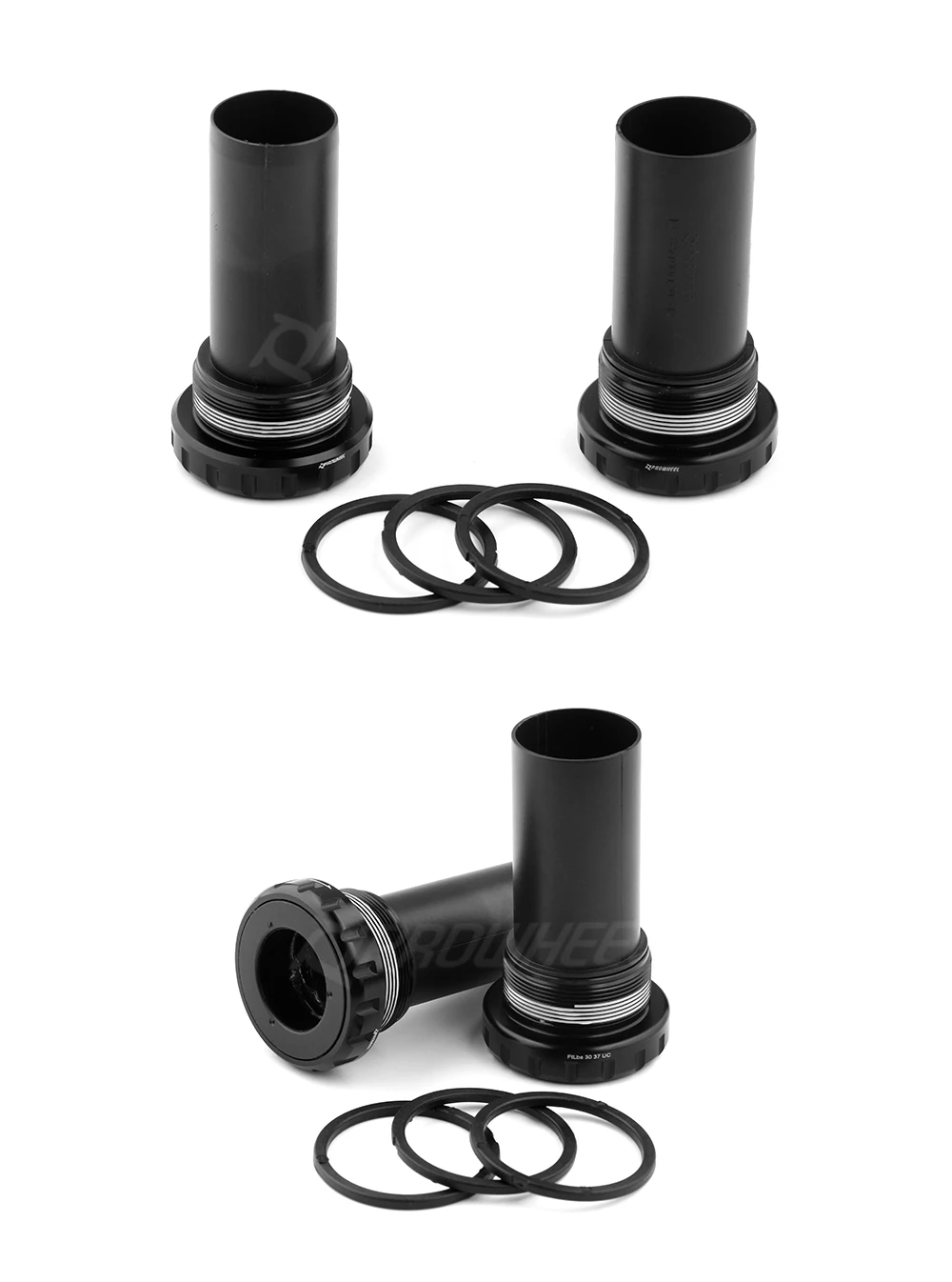 PROWHEEL Snow Bike Crankset Snow Bike Fatbike Crankset 176/192 mm Bottom Bracket Compatible for SRAM