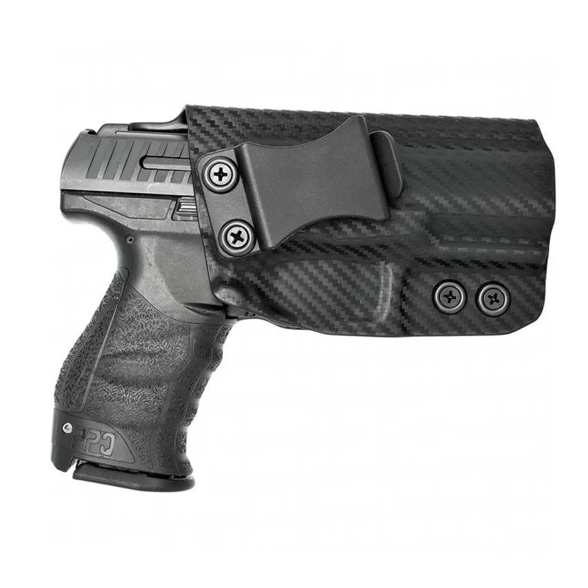 Kydex Inside Waistband Holster For Walther PPQ M1 M2 4" 9mm .40 IWB Case Pant Belt Clip Concealed Carry Concealment Cross Draw