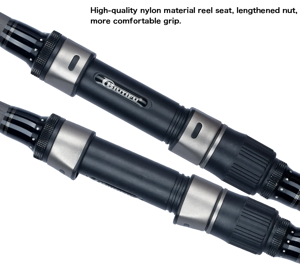 BIUTIFU BIGFISH Carp Fishing Rod 4.5/4.2/3.9/3.6/3.0m T800 Carbon 3.5lbs Throwing 40-200g Travel Surfcasting Spinning Hard Pole