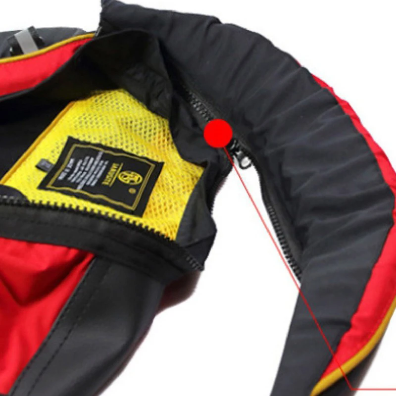 New Men Fishing Vest, Outdoors Buoyancy Vest Adult 120kg Multi-function Water Sports Personal Flotation Device with Multi Pocket