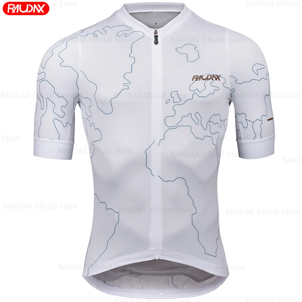 2025 Raudax Winter Cycling Thermal Fleece Clothing Sets Top Cycling Jersey Sport Bike MTB Riding Clothing Warm Jackets For Man