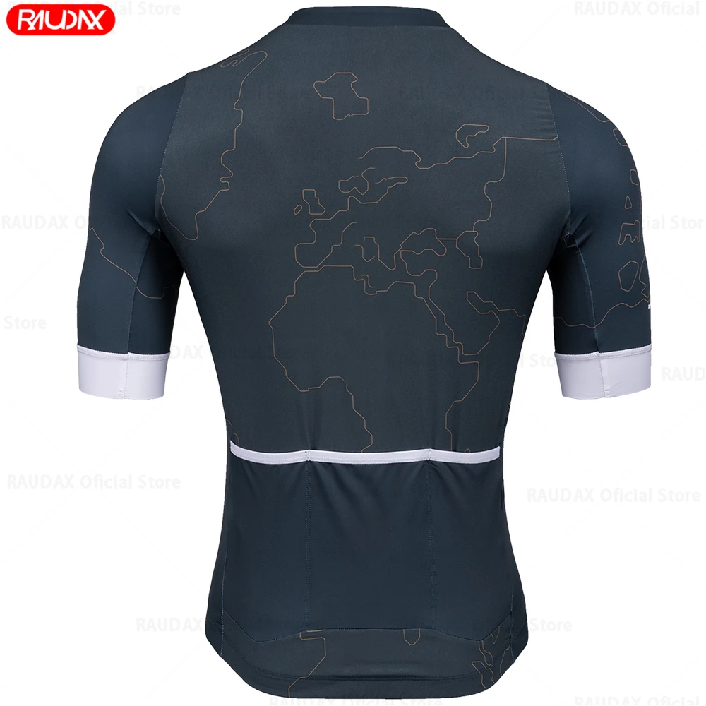 2025 Raudax Winter Cycling Thermal Fleece Clothing Sets Top Cycling Jersey Sport Bike MTB Riding Clothing Warm Jackets For Man