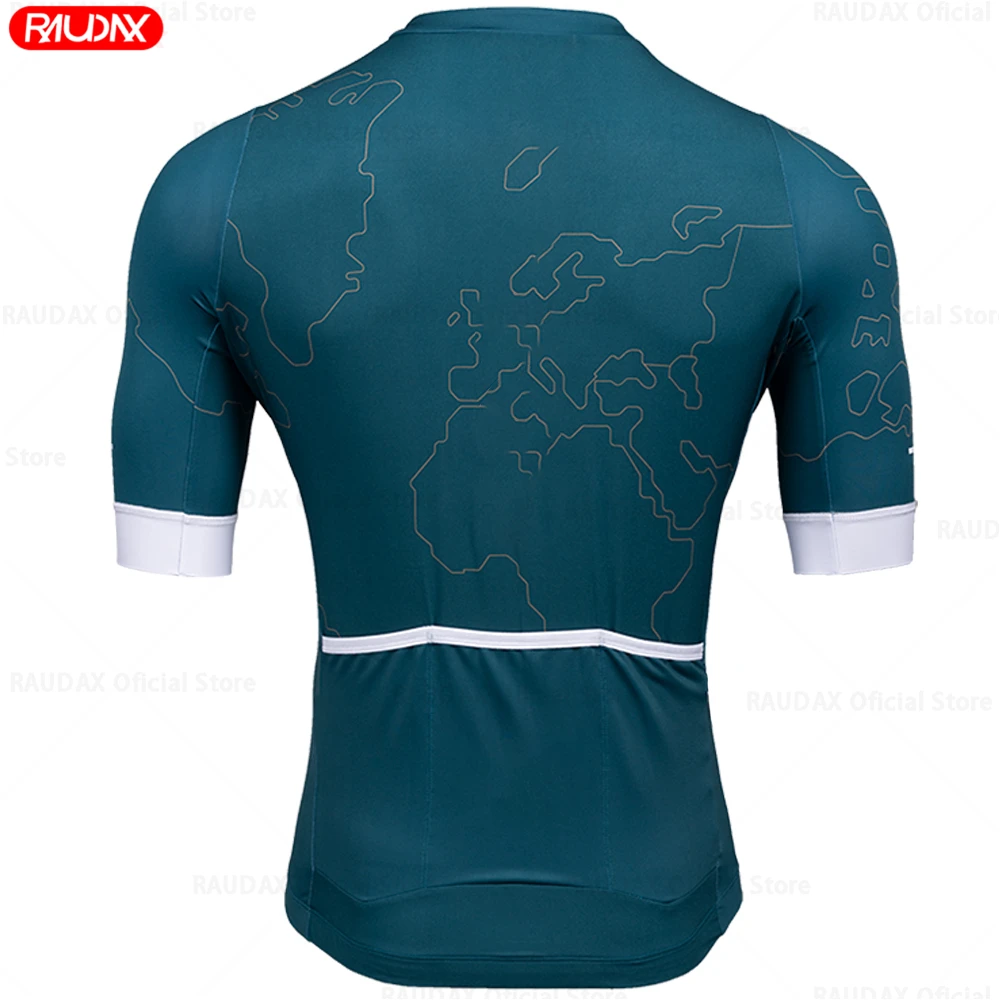 2025 Raudax Winter Cycling Thermal Fleece Clothing Sets Top Cycling Jersey Sport Bike MTB Riding Clothing Warm Jackets For Man