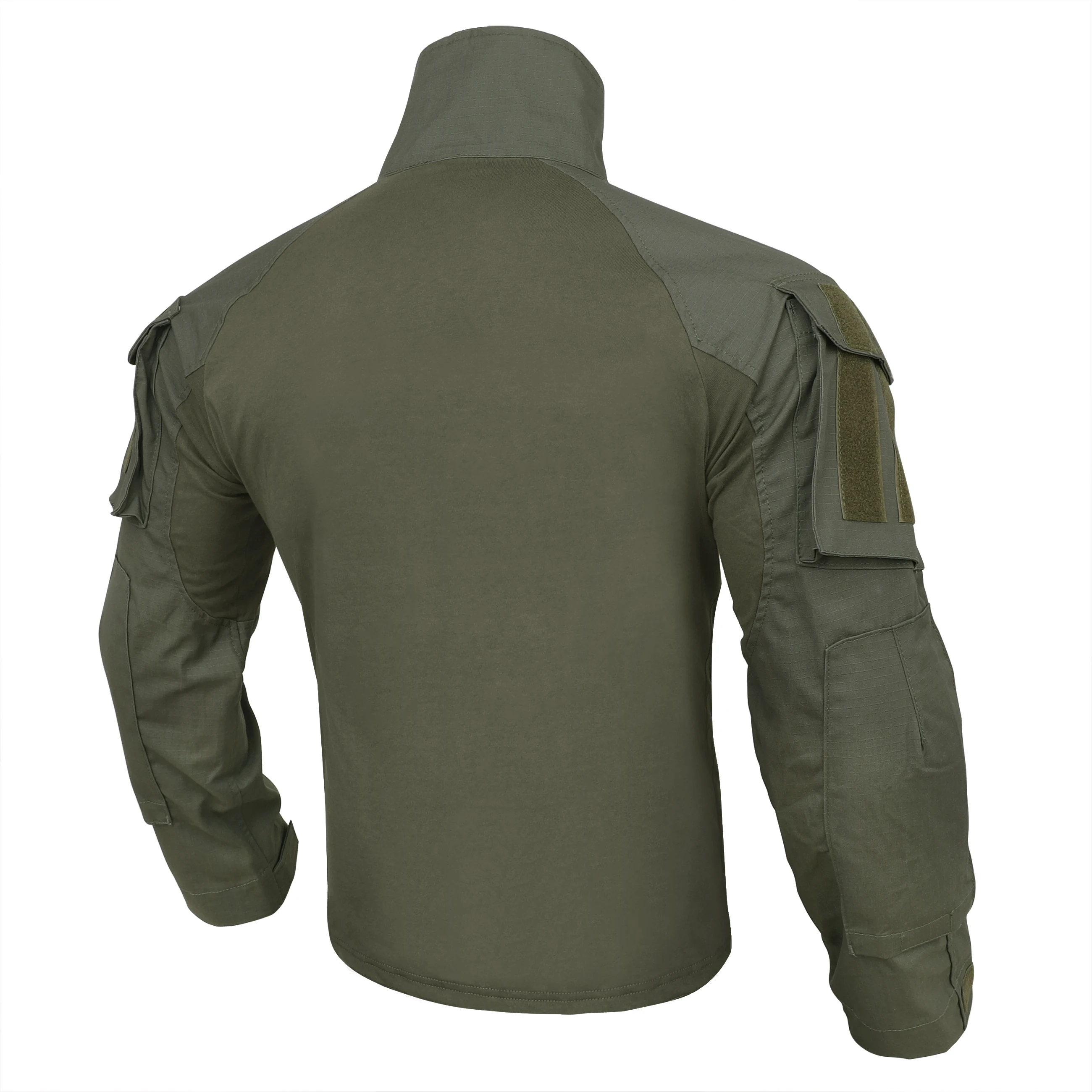 KRYDEX Combat G3 Shirt Tactical Hunting Outdoor Clothes Shirt with Elbow Pads Tiger Stripes Camo Ranger Green Gen3 Shirt