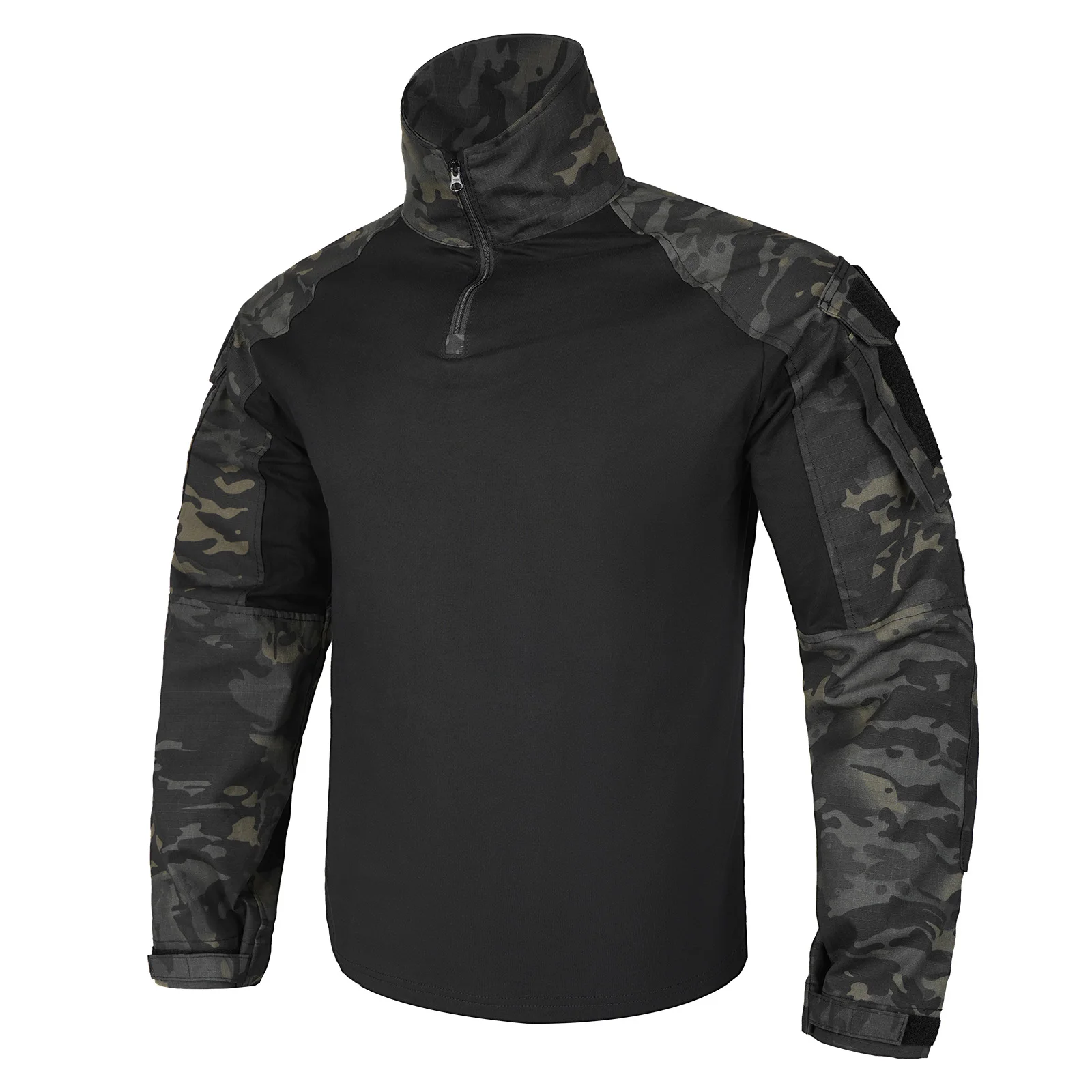 KRYDEX Combat G3 Shirt Tactical Hunting Outdoor Clothes Shirt with Elbow Pads Tiger Stripes Camo Ranger Green Gen3 Shirt