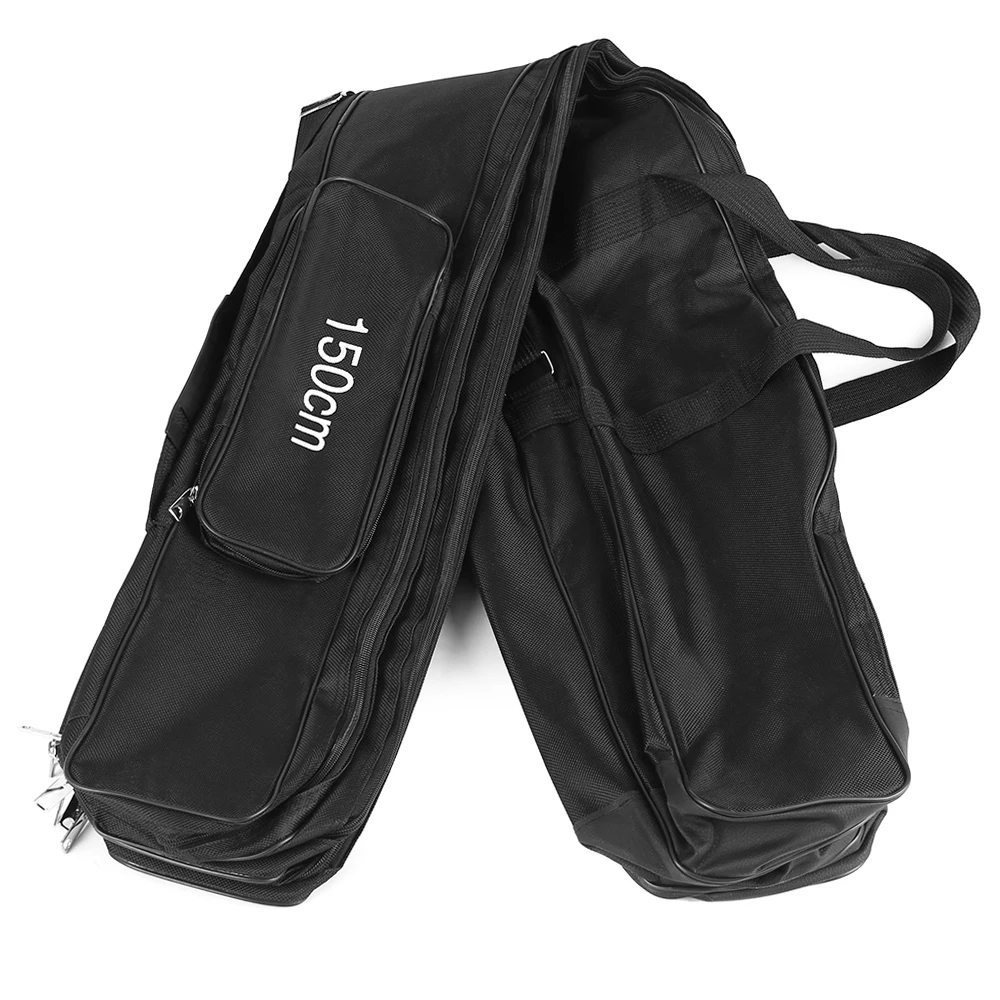 130cm/150cm Three Layers Fishing Bag Portable Folding Fishing Rod Reel Tackle Tool Carry Case Carrier Travel Bag