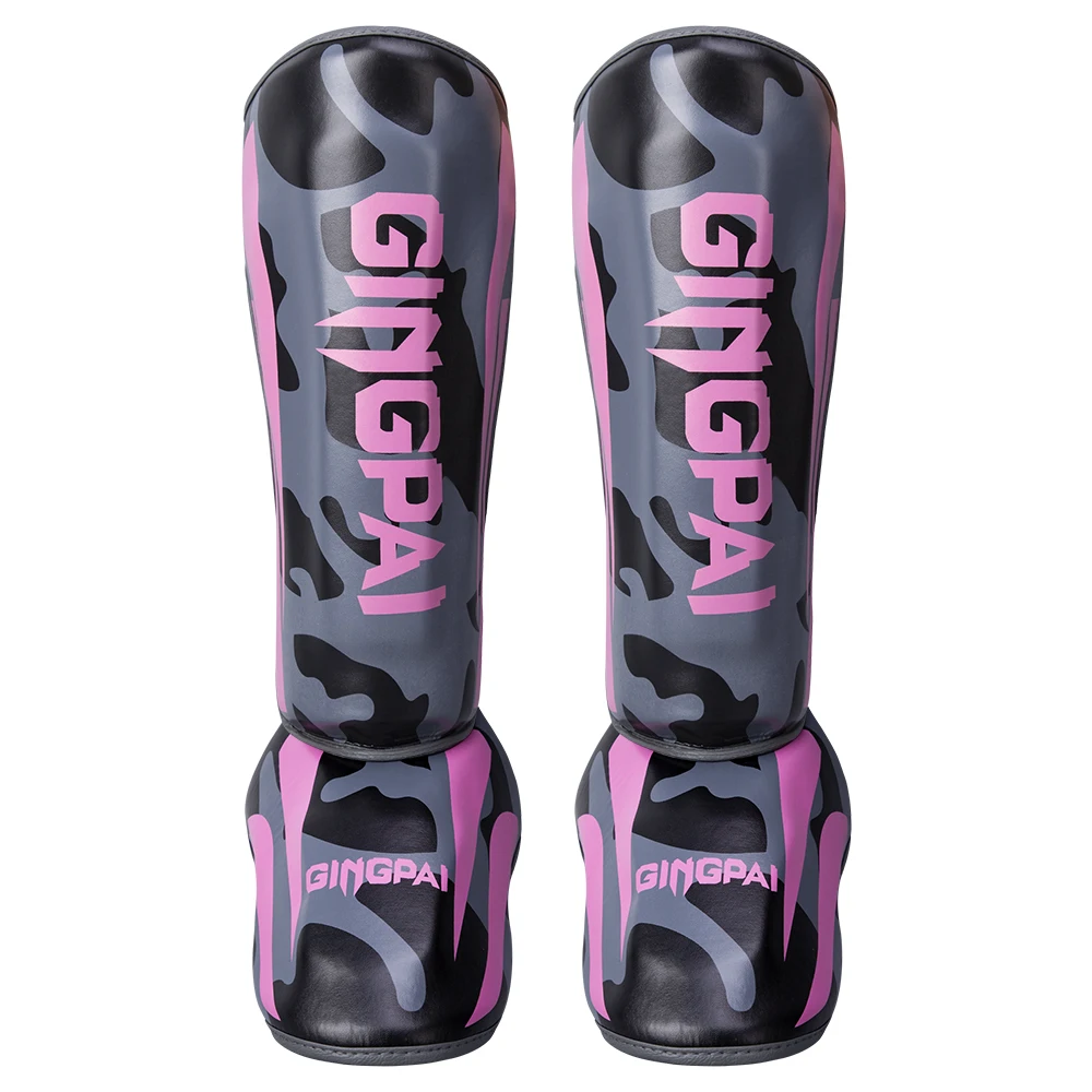 Kickboxing Boxing Shin Guard Pads Muay Thai Martial Arts Sanda Wushu Leg Protector Taekwondo Ankle Guards Muay Thai Leggings