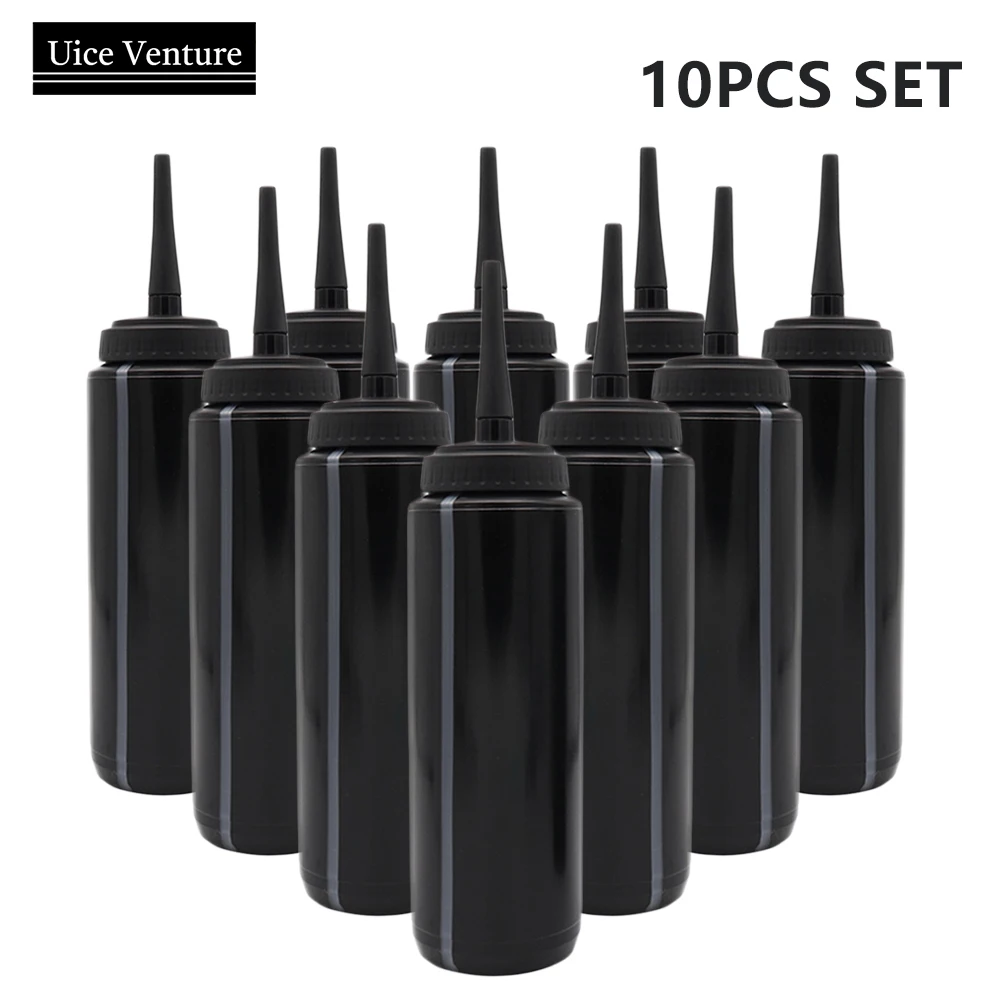 Ice Hockey Bottle Bucket 10pcs Hockey Water Bottle 1000ml Team Sports Bottle BPA Free For Ice Hockey Lacrosse Football Equipment