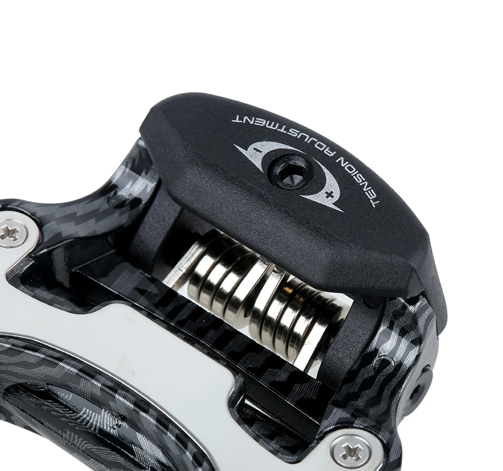 RACEWORK Ultra Light Road Bike Pedal Carbon Fiber Self-Locking For Shimano SPD Compatible Bike Professional Pedals with Bearings