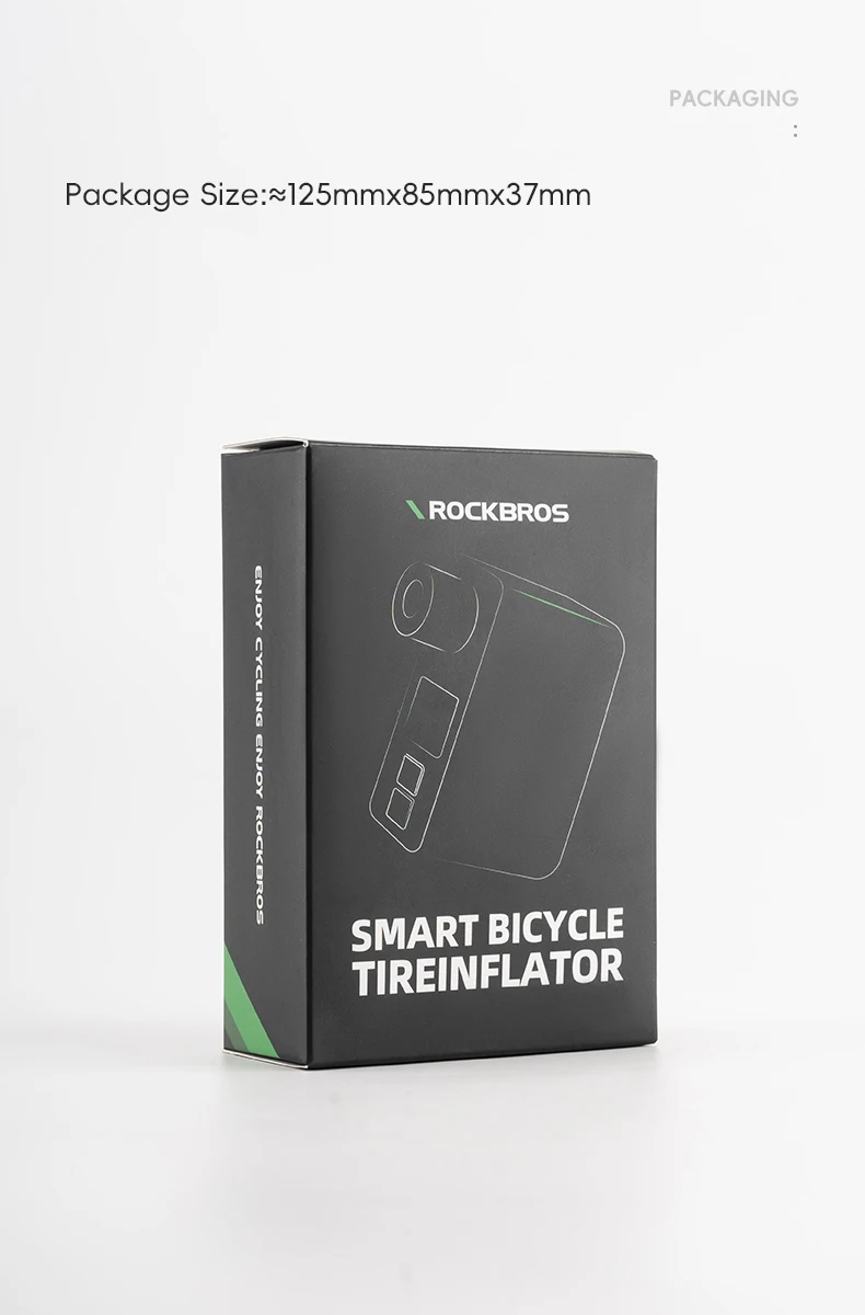 ROCKBROS Bike Pump Portable Mini Electric Air Pump Handheld 120PSI Rechargeable Tire Inflator Car Bike Motorcycle Bicycle Pump