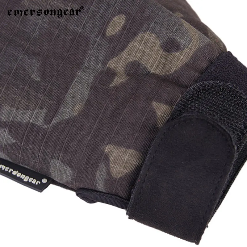 Emersongear Tactical Lightweight Camo Gloves Hunting Airsoft Combat Full Finger Hand Protective Handwear MCBK EM8726