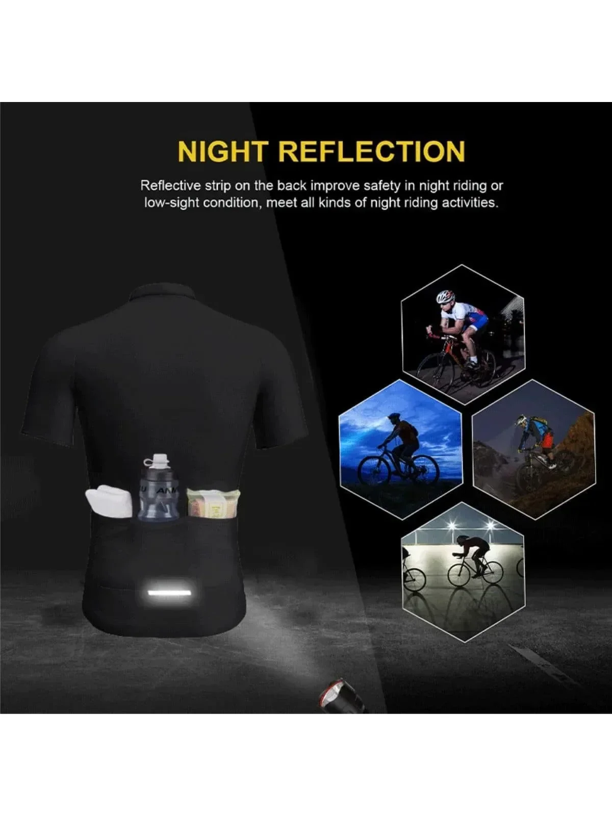 Men 2024 Cycling Jersey Bike Top MTB Bicycle Shirt Mountain Riding Clothing Short Sleeve Cyclist biking Quick Dry Breathable