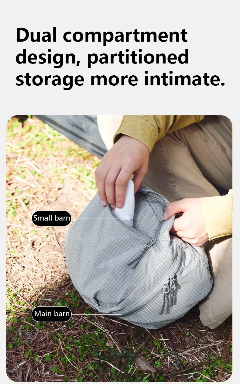 Naturehike Storage Bag Camping Ultralight Waterproof Organize Bag Flodable Travel Make Up Tolietry Bag Multifunctional Bag