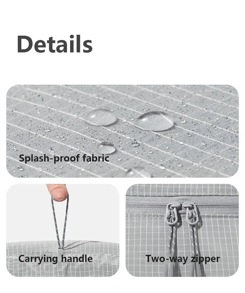 Naturehike Storage Bag Camping Ultralight Waterproof Organize Bag Flodable Travel Make Up Tolietry Bag Multifunctional Bag