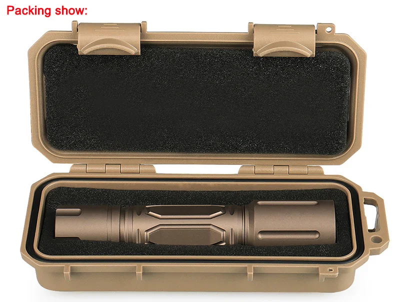 PPT 2024 New Sell PLH V2 Tactical Flashlight Handheld Flashlight Use 18650 Battery PP15-0161