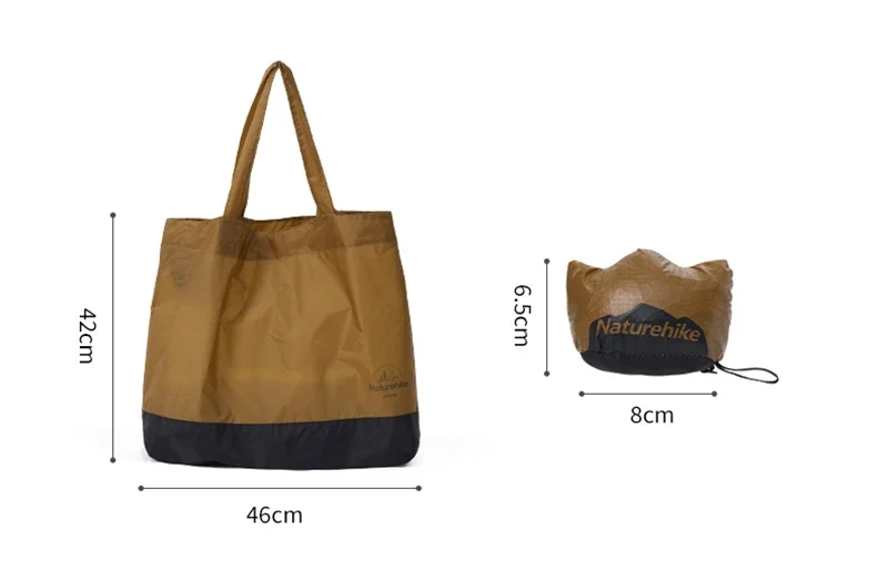 Naturehike Storage Bags Portable Mountain Eco Bags Water-Resistant Outdoor Grocery Bag