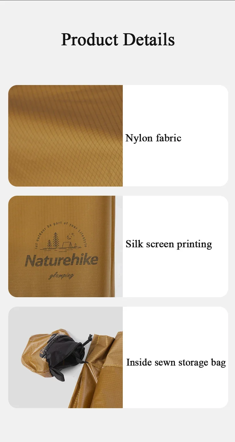 Naturehike Storage Bags Portable Mountain Eco Bags Water-Resistant Outdoor Grocery Bag