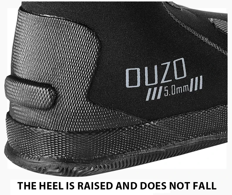 5mm Neoprene Diving Boots Non-Slip Sole Outdoor Sports Water Sports Diving Snorkeling Surfing Swimming Boating Boots